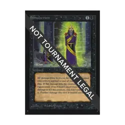 WOTC MtG International Ed. Simulacrum (U) NM - Image 1