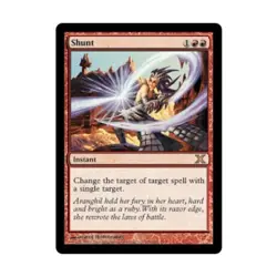 WOTC MtG 10th Ed Shunt (R) (Foil) NM - Image 1