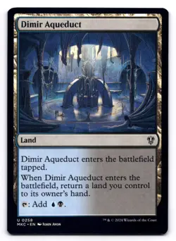 Dimir Aqueduct NM Commander: Murders at Karlov Manor 0258 MTG Regular - Image 1