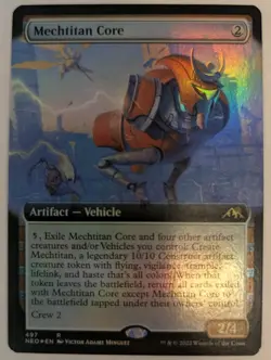 Mechtitan Core (Extended Art) Kamigawa: Neon Dynasty Foil - MTG RARE - Image 1