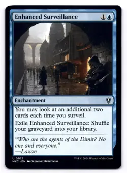 Enhanced Surveillance NM Commander: Murders at Karlov Manor 0102 MTG Regular - Image 1