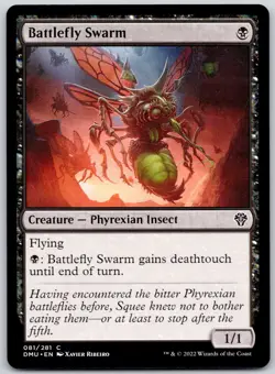 Battlefly Swarm - Dominaria United DMU - MTG - LP Magic - 81 C - Image 1