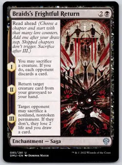 Braids's Frightful Return - Dominaria United DMU - MTG - LP Magic - 85 U - Image 1