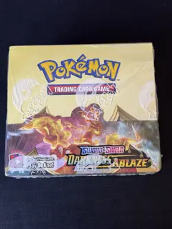 Pokemon TCG Darkness Ablaze Booster Box Sword Shield New Sealed 820650817120 - Image 1