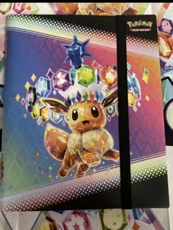 Pokemon TCG - Prismatic Evolutions - Eevee Binder - NEW - Binder Only Fast Ship - Image 1