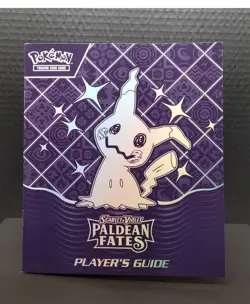 Paldean Fates ETB Player's Guide Book - Pokemon TCG Same Day Ship Read Desc - Image 1
