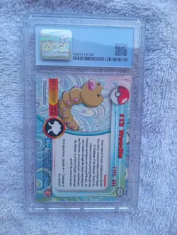 Weedle Pokemon 1999 Topps Pokemon #13 Weedle First Print - Image 2