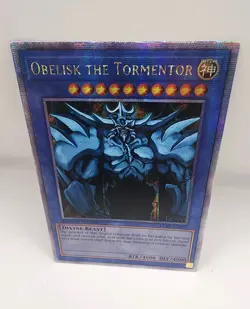 Yugioh Obelisk the Tormentor LC01-EN001 Quarter Century Rare Limited Edition NM! - Image 1