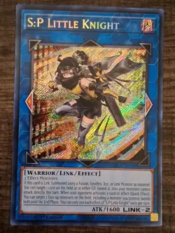 Yugioh S:P Little Knight RA03-EN049 Secret Rare 1st Ed - NM - Image 1