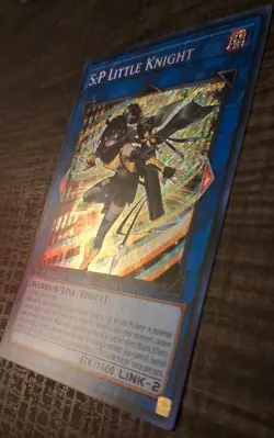 Yugioh S:P Little Knight RA03-EN049 Secret Rare 1st Ed - NM - Image 2