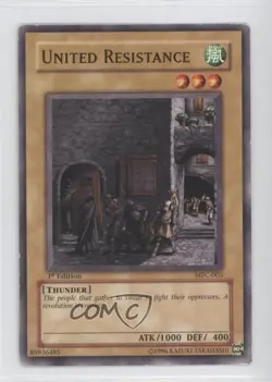 United Resistance 1st Ed. YuGiOh Magician's Force #MFC-003 2003 READ - Image 1