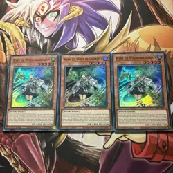 Yugioh! Playset 3x Wynn die Windkanalisiererin Super Rare - RA01-DE018 1. Aufl. - Image 1