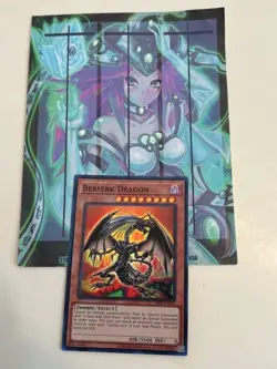 Yugioh 1x Berserk Dragon Super Rare DCR-EN019 Dark Crisis 25th Anniversary NM - Image 1