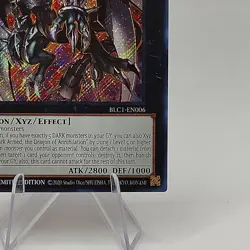 Yugioh Dark Armed, the Dragon of Annihilation BLC1-EN006 Secret Rare NM - Image 3