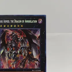 Yugioh Dark Armed, the Dragon of Annihilation BLC1-EN006 Secret Rare NM - Image 4