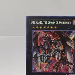 Yugioh Dark Armed, the Dragon of Annihilation BLC1-EN006 Secret Rare NM - Image 5