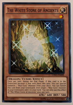 Yugioh TCG - 1x The White Stone of Ancients - LDK2-ENK05 - NM, Unlimited Common - Image 1