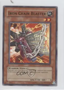 Iron Chain Blaster Unlimited YuGiOh Crossroads of Chaos #CSOC-EN019 2008 READ - Image 1