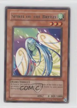 Spirit of the Breeze Unlimited YuGiOh Labyrinth Nightmare #LON-037 2003 READ - Image 1
