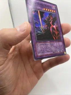 Yugioh Dark Flare Knight DCR-017 Super Rare Foil Holo Trading Card LP - Image 5