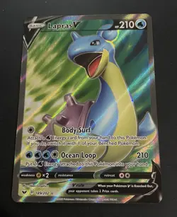 Lapras GX/V/VMAX Full Art Holo 4-Card Lot SV110 SV111 189 - Image 4