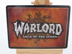 WARLORD Saga of the Storm CCG Nothrog Character Card RREG'JEN 123/158 - Image 2