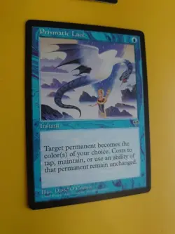 Prismatic Lace. Instant Mirage. Old Vintage. Magic the Gathering Card. - Image 3
