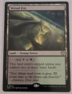 Vernal Fen Commander: Secrets of Strixhaven Regular - Image 1