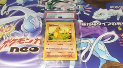 Pokemon Charmander Base Set 1st Edition Shadowless 46/102 PSA 6 - Image 1