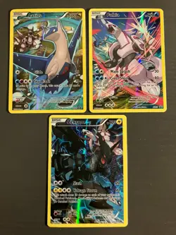 Pokemon Palkia (XY75), Zekrom (XY76), Latios (XY79) Promo Card Artwork Set NM - Image 2