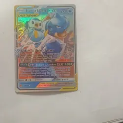 2019 Pokemon Blastoise & Piplup GX Tag Team Cosmic Eclipse #38/236 NM - Image 3