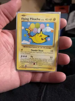 The Pokemon Company Flying Pikachu Secret Rare Evolutions 110/108 Regular 40 HP - Image 1