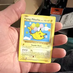 The Pokemon Company Flying Pikachu Secret Rare Evolutions 110/108 Regular 40 HP - Image 2