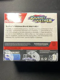 Journey Together Enhanced Booster Box Scarlet & Violet Pokemon TCG Sealed - Image 2