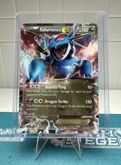 Pokemon Card Salamence EX XY170 Holo 2016 - Image 1
