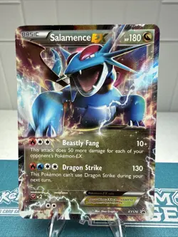 Pokemon Card Salamence EX XY170 Holo 2016 - Image 2