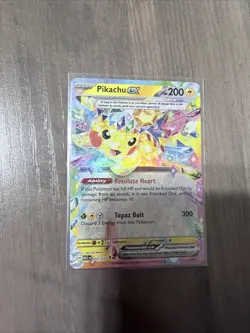 Pokemon TCG Pikachu ex 057/217 - Double Rare Ascended Heroes Holo Nm - Image 1