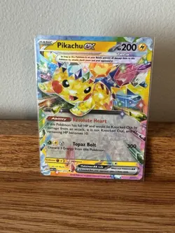 Pokemon Pikachu EX Double Rare Holo 057/217 - Ascended Heroes - Image 1