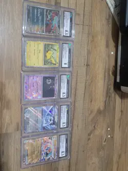 26 Pokemon CGC & PSA Graded Card Lot - 8.5 to 7 Bulk Slabs Modern Sets - Image 2