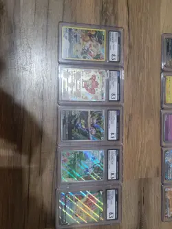 26 Pokemon CGC & PSA Graded Card Lot - 8.5 to 7 Bulk Slabs Modern Sets - Image 3