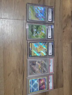 26 Pokemon CGC & PSA Graded Card Lot - 8.5 to 7 Bulk Slabs Modern Sets - Image 4