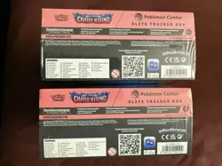 Chaos Rising Pokemon Center Exclusive ETB Elite Trainer Box (LOT OF 2 ETBs) - Image 3