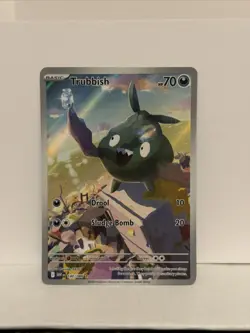 The Pokemon Company Trubbish Pokemon TCG Illustration Rare Full Art Holo 140/086 - Image 1