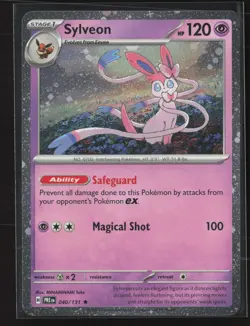 Sylveon - (Cosmos Holo) Rare Miscellaneous Cards & Products 040/131 NM Pokemon - Image 1