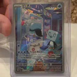 Pokemon TCG Eiscue 205/193 Paldea Evolved Illustration Rare FA Holo EN 110HP - Image 1