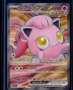 Pokemon Twilight Masquerade Scream Tail EX Ultra Rare 197/167 - Image 1
