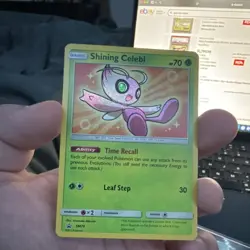 Pokemon TCG: Shining Celebi SM79 Holo Promo English 70 HP Leaf Step (30) - Image 2