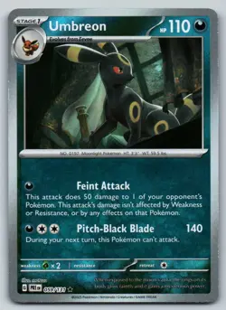 Umbreon (Poke Ball Pattern) 059/131 Holo Pokemon Holo LP Prismatic Evolutions - Image 1