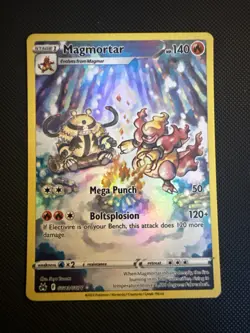 Pokemon TCG Magmortar GG03/GG70 Crown Zenith Galarian Gallery Holo 140 HP - Image 1