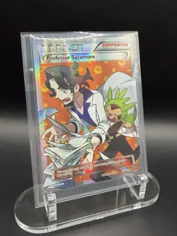 Pokemon Professor Sycamore 114/114 Full Art Trainer Steam Siege NM - Image 3